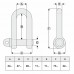 Box of 11mm Galvanised Dee Shackles